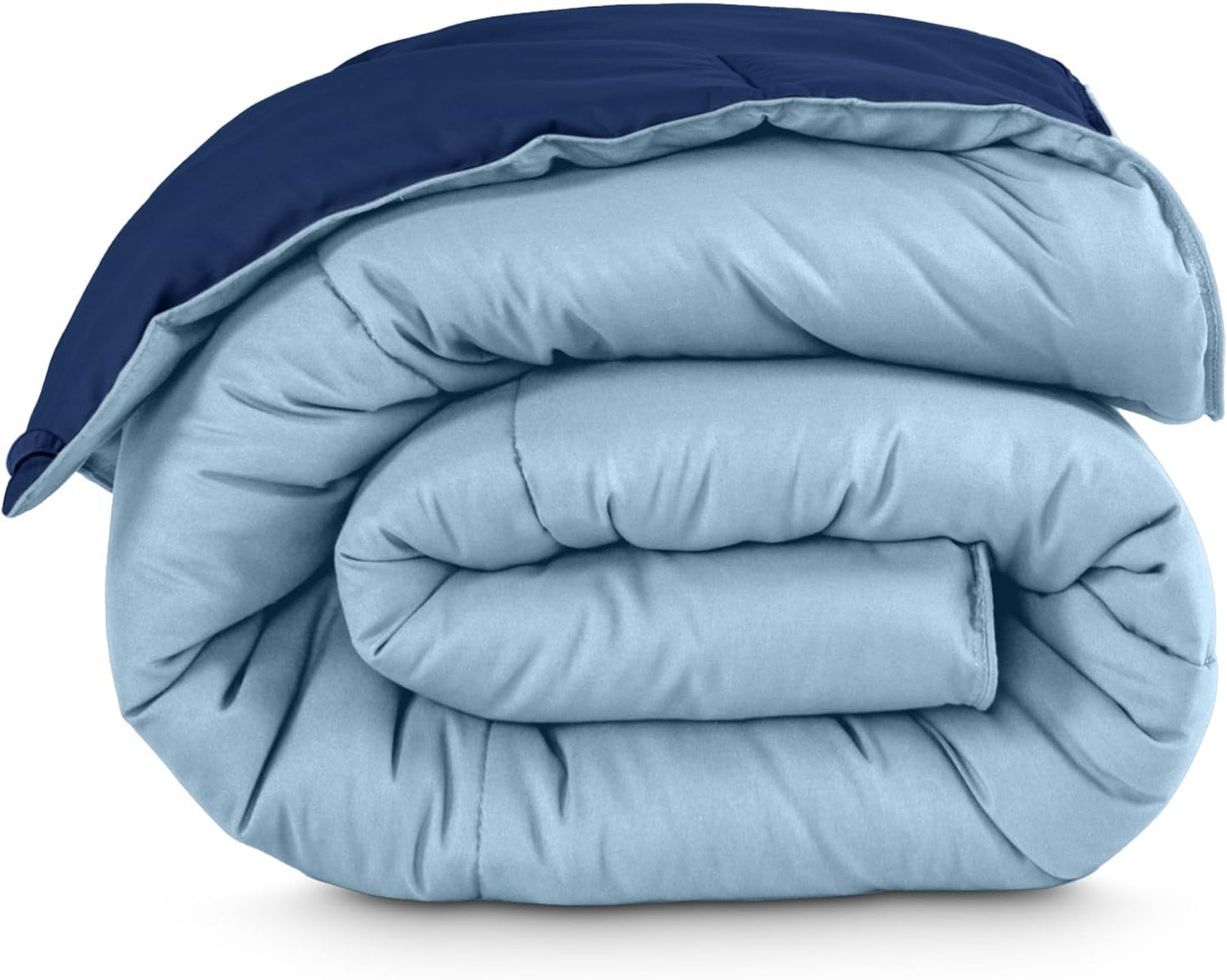 Bare Home Queen Comforter - Reversible Colors for All Seasons