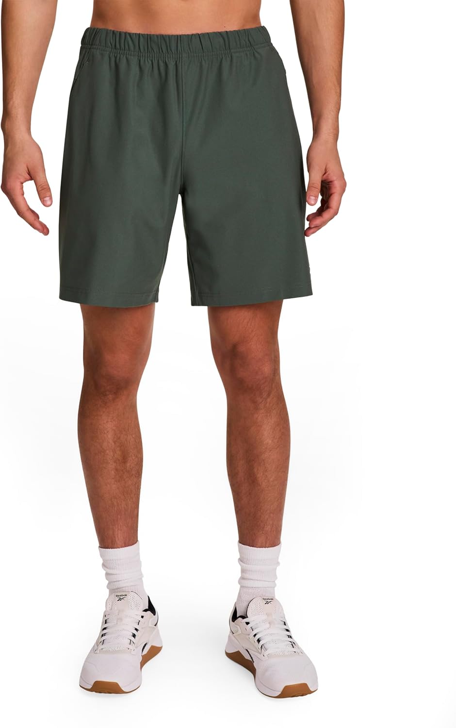 Reebok Men's Jumpstart 8 Short: Lightweight Poly Fabric Comfort