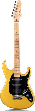 Solar Flare Solid Body Electric Guitar for Beginners - Lightweight