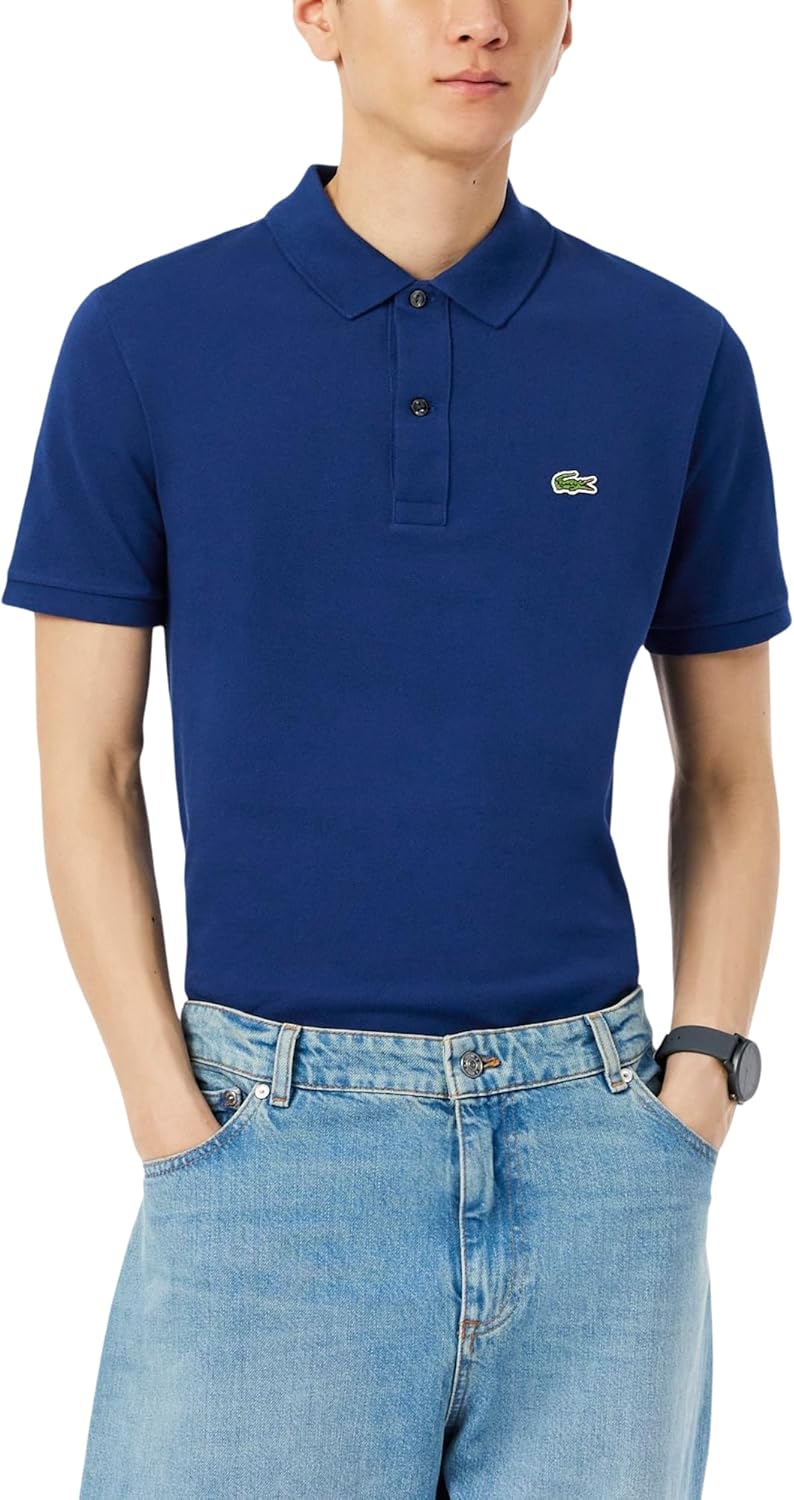 Lacoste Men's Slim Fit L12.12 Short Sleeve Pique Polo Shirt Review
