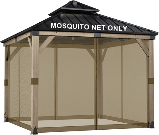 BPS 12ft x 12ft Gazebo Mosquito Netting Screen Replacement Review