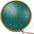 Steel Tongue Drum 14 in 15 Note Hand Pan Drum - Soothing C Major