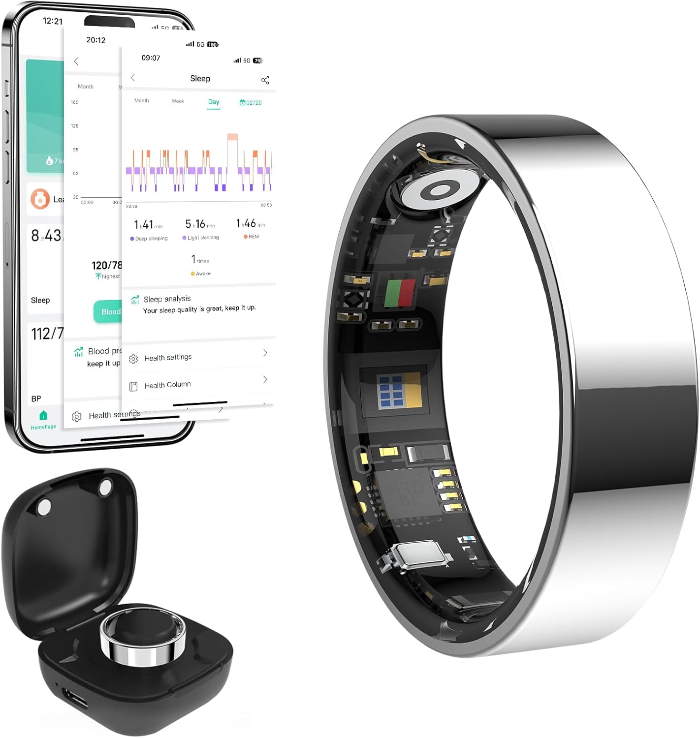 2025 Smart Health Ring: Monitor Vital Signs Hassle-Free