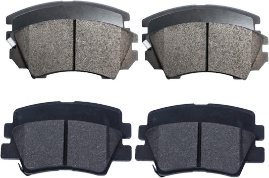 Replacement Ceramic Brake Pads for Hyundai Sonata and Optima