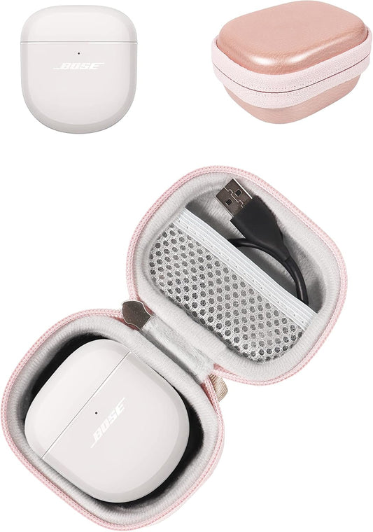 Rose Gold Case for Bose QC Earbuds II by GETGEAR