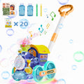 Bubble Machine Bubble Blower Train for Toddlers - Music & Lights