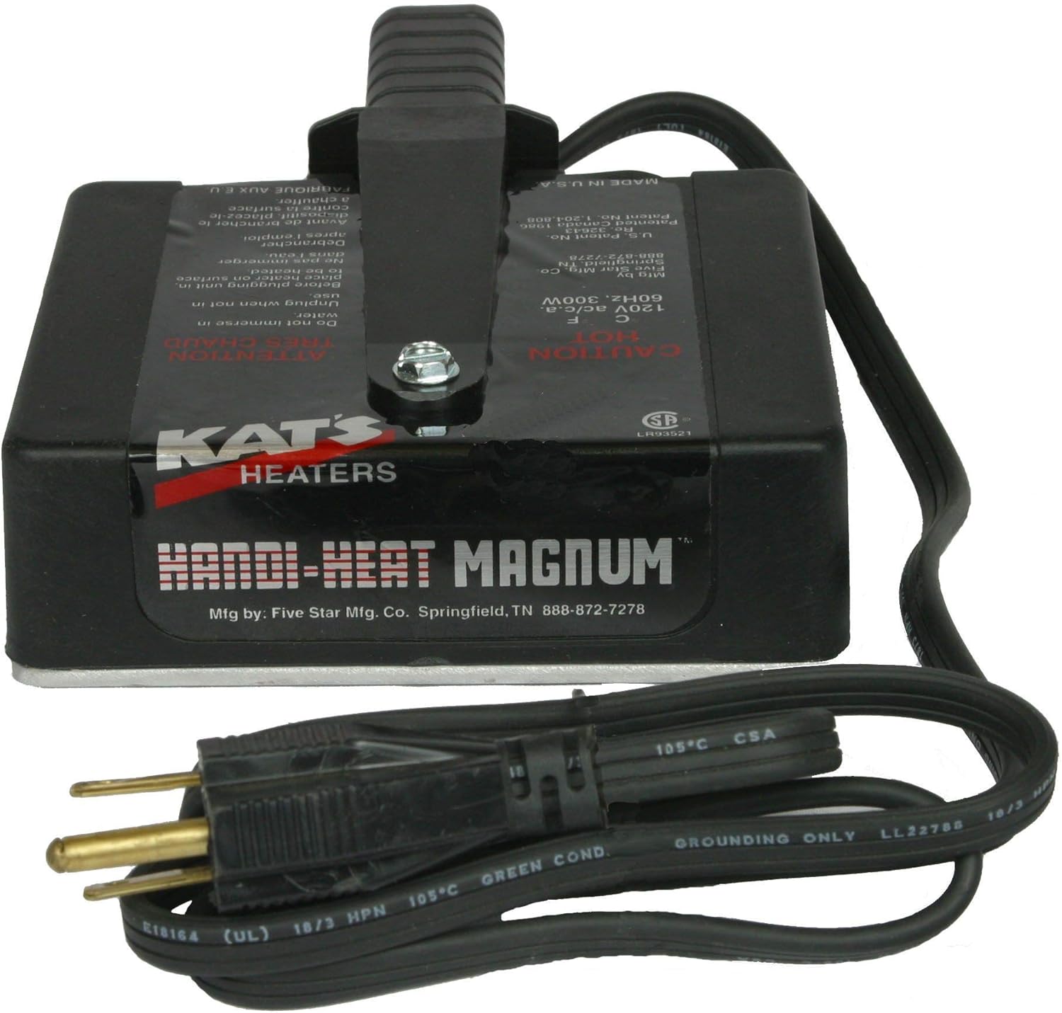 Kat's 1190 Magnetic Engine Heater - Easy Cold-Weather Starts