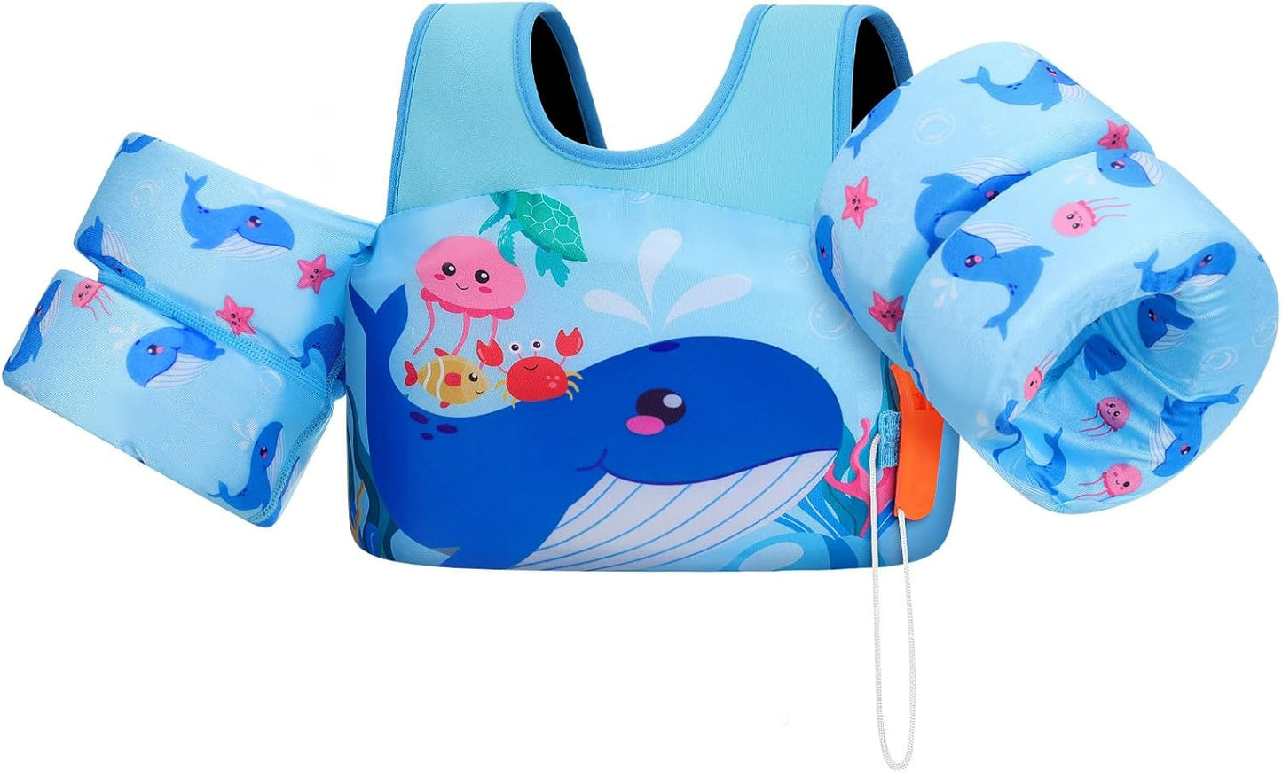 HeySplash Swim Vest for Kids - Safe and Comfortable Floaties