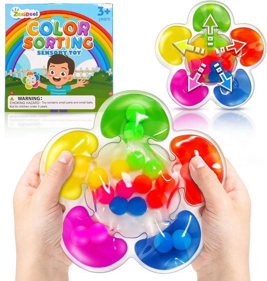 Color Sorting Sensory Toys for Toddlers | Educational Montessori Fun