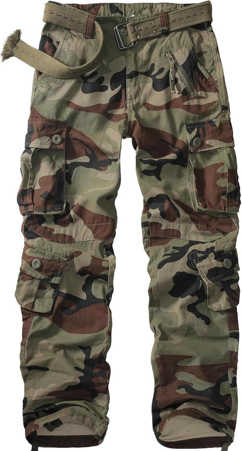 Men's BDU Casual Military Pants for Outdoor Activities and Comfort