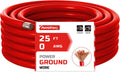 0 Gauge Wire 25 Feet Red Power Ground Cable - True-to-Gauge