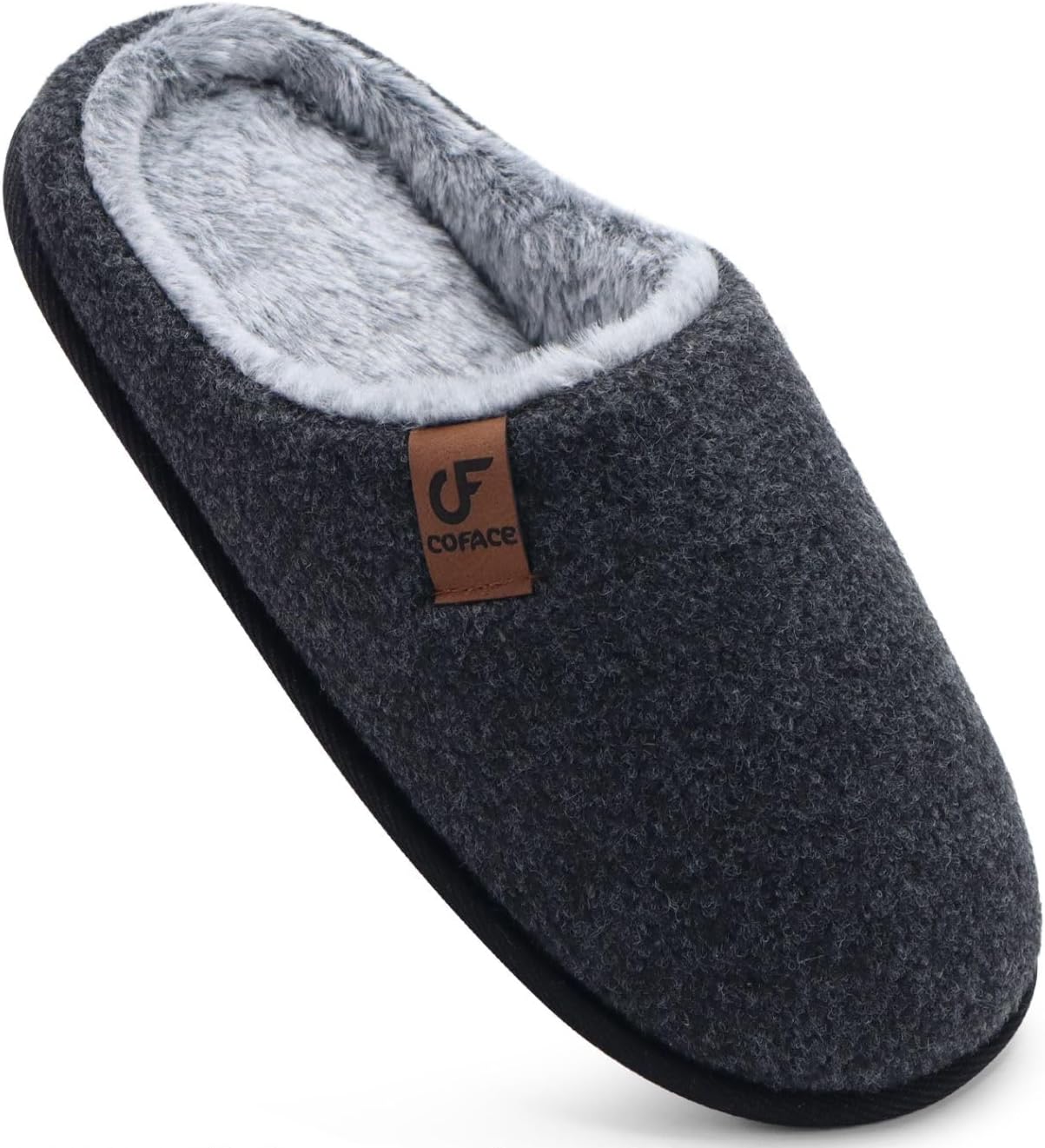 COFACE Memory Foam Scuff Slippers - Cozy Arch Support