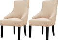 Lellen Stretch Wingback Chair Cover - Durable and Stylish Slipcover