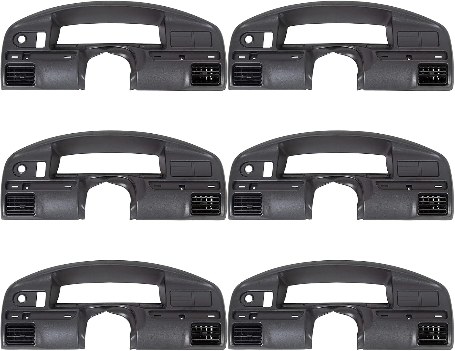 ECOTRIC 6 Set Instrument Dash Panel Replacement for Ford