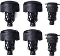 PU Leather Billiard Table Pockets Set of 6 - Heavy Duty Replacement