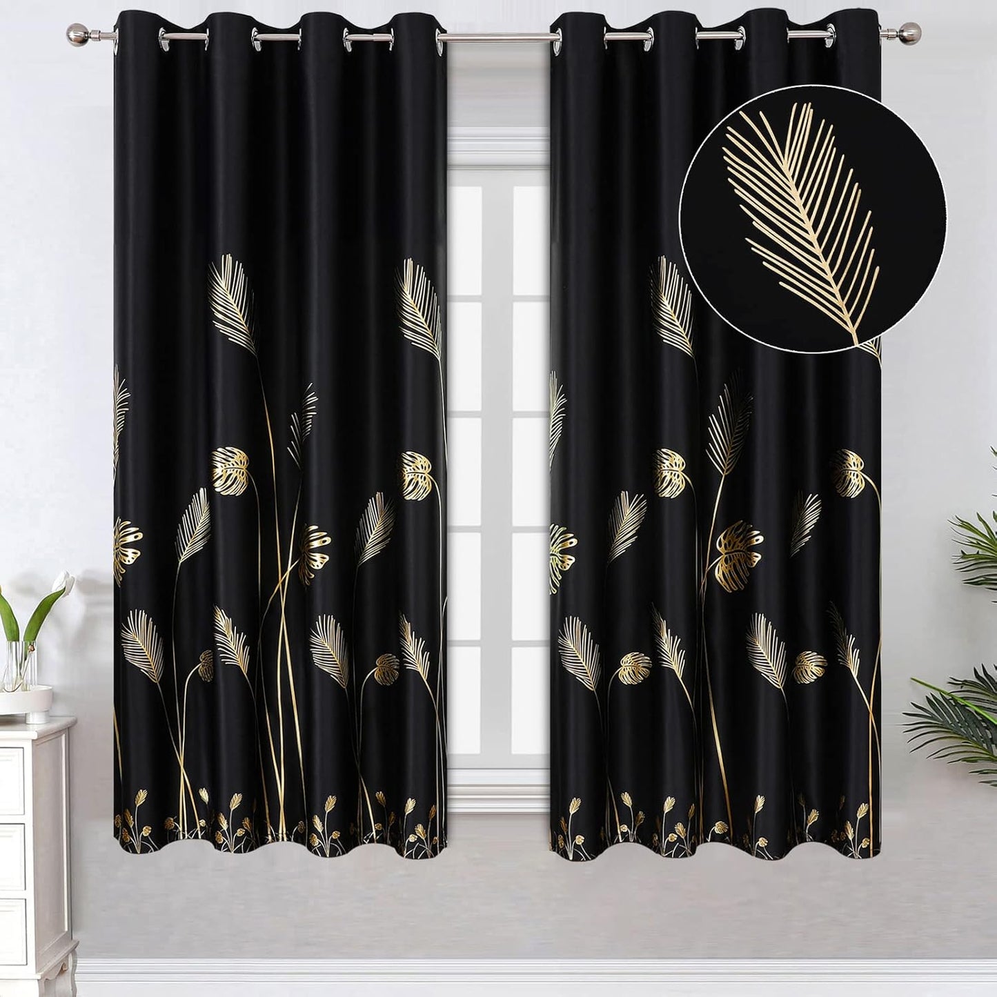 Estelar Textiler Grommet Blackout Curtains for Elegant Bedrooms