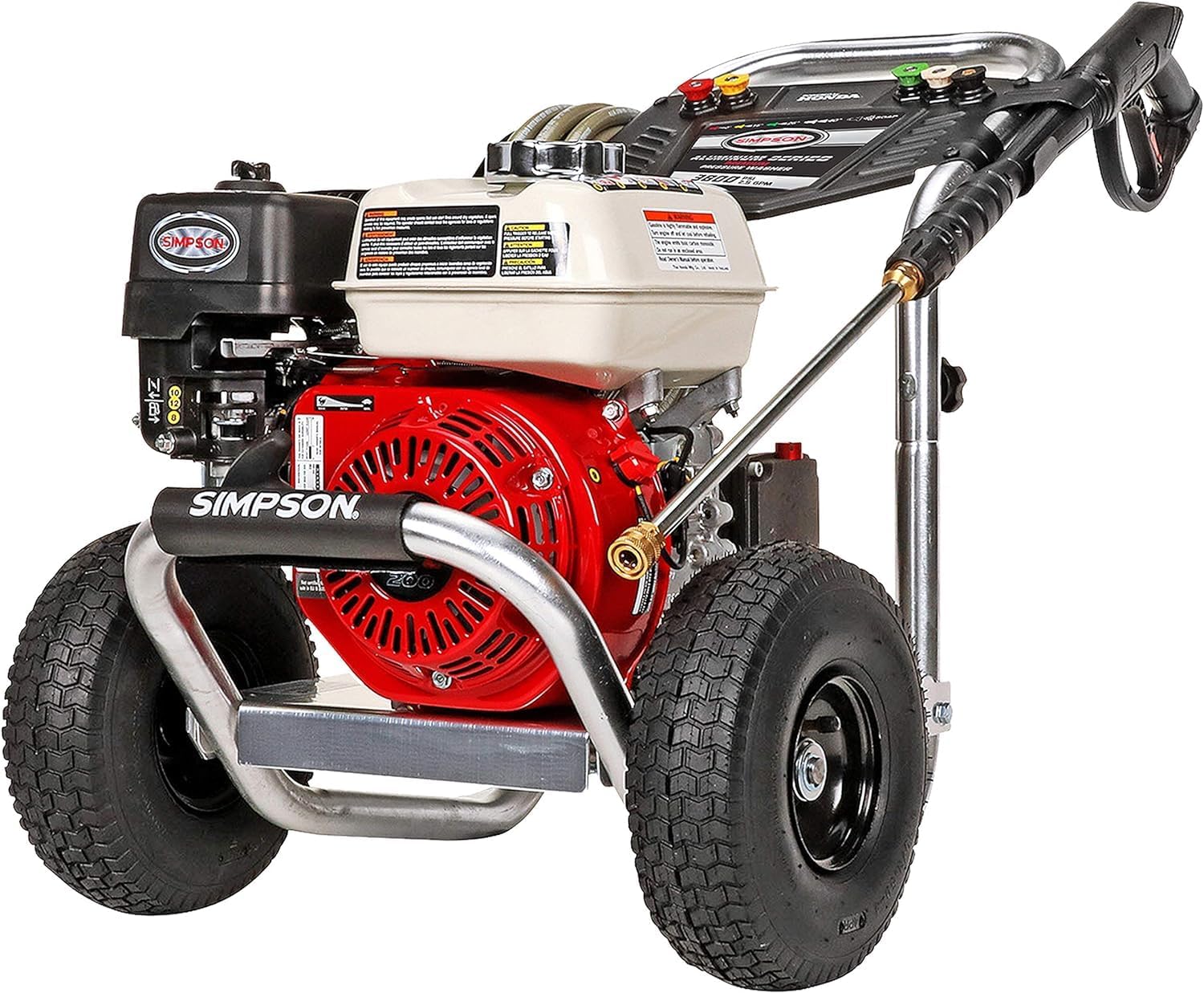 3600 PSI SIMPSON Gas Pressure Washer - Powerful Cleaning Companion