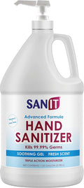 Sanit Moisturizing Hand Sanitizer Gel 70% Ethyl Alcohol - Gallon Pump