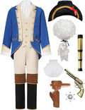 Boys Founding Father Colonial Patriot Costume Set - Complete Kit