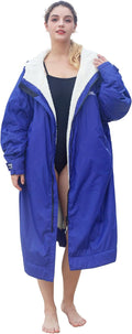 Catalonia Swim Parka for Men Women - Waterproof Sherpa Lined Coat