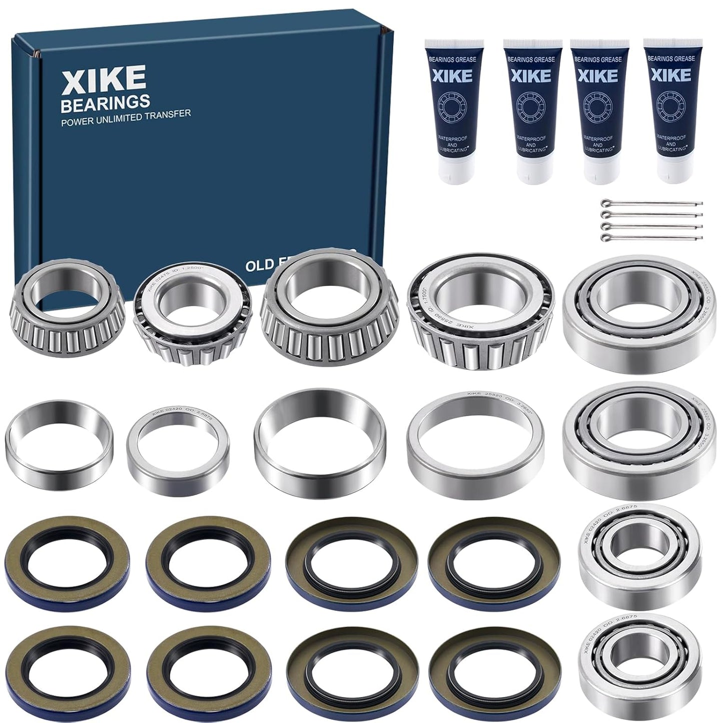 XiKe 4 Set Trailer Wheel Hub Kit for 8,000 lb Axles Review