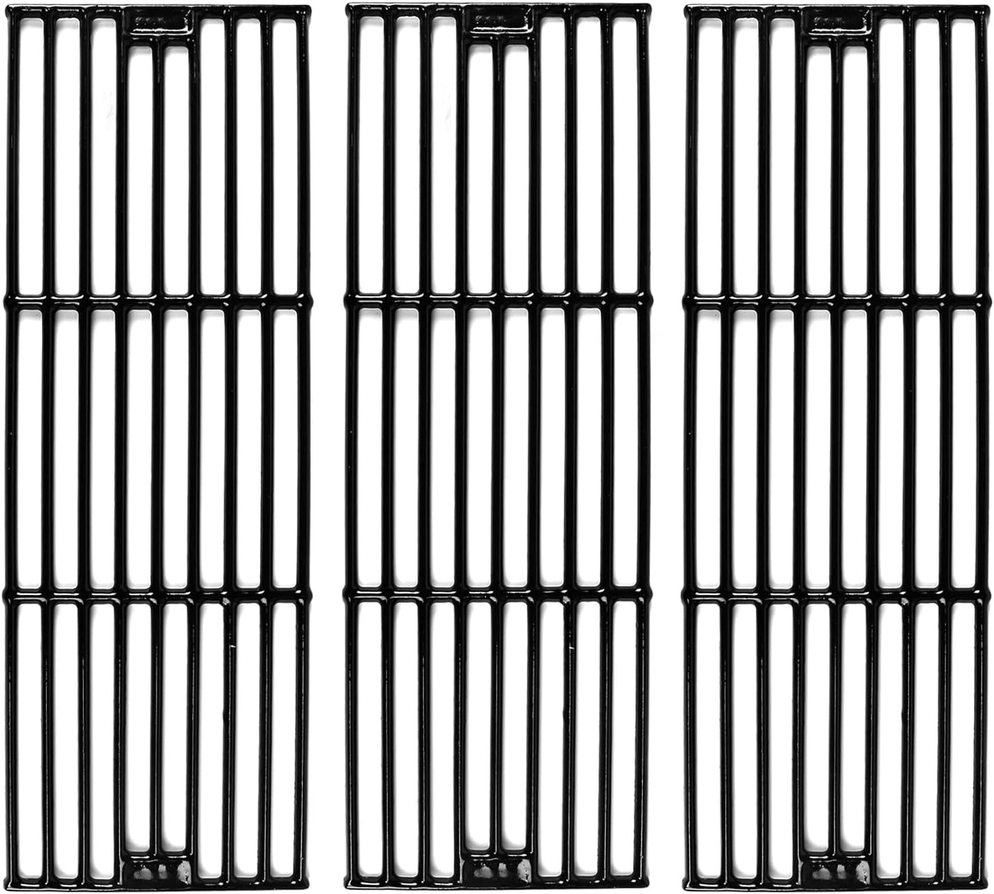 Hisencn Porcelain Cast Iron Cooking Grates for Char-Griller Duo