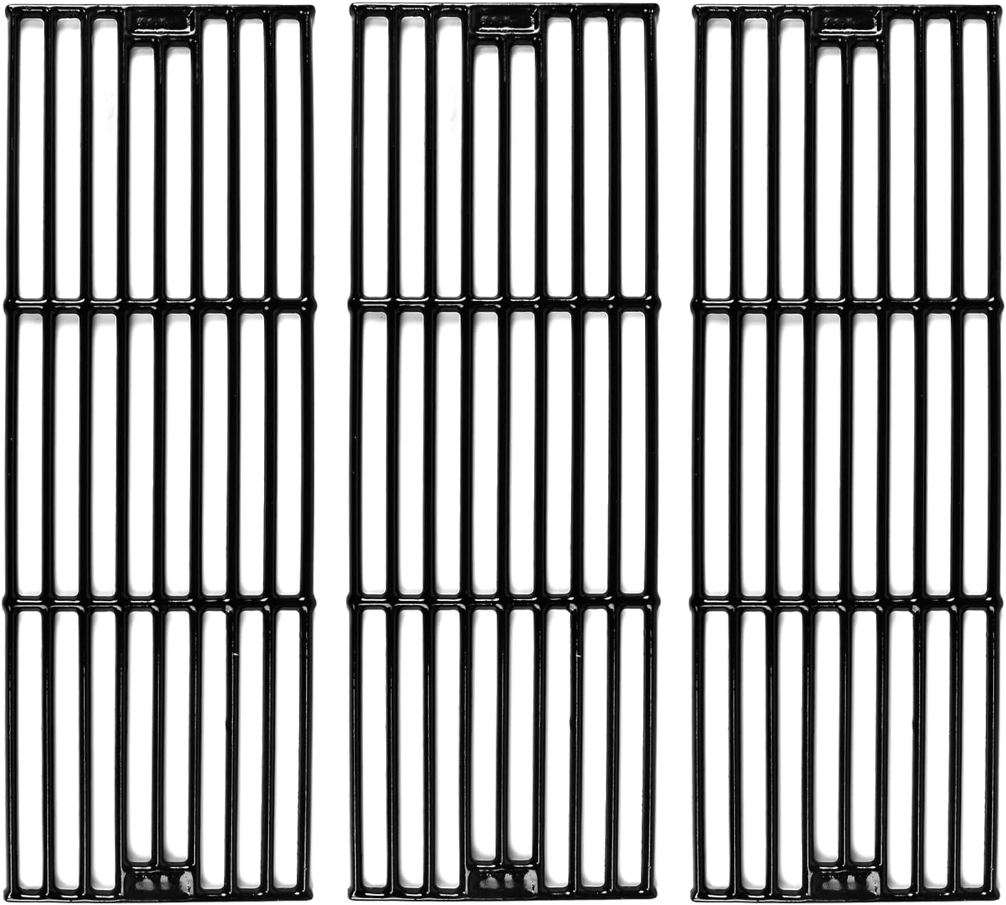 Hisencn Porcelain Cast Iron Cooking Grates for Char-Griller Duo