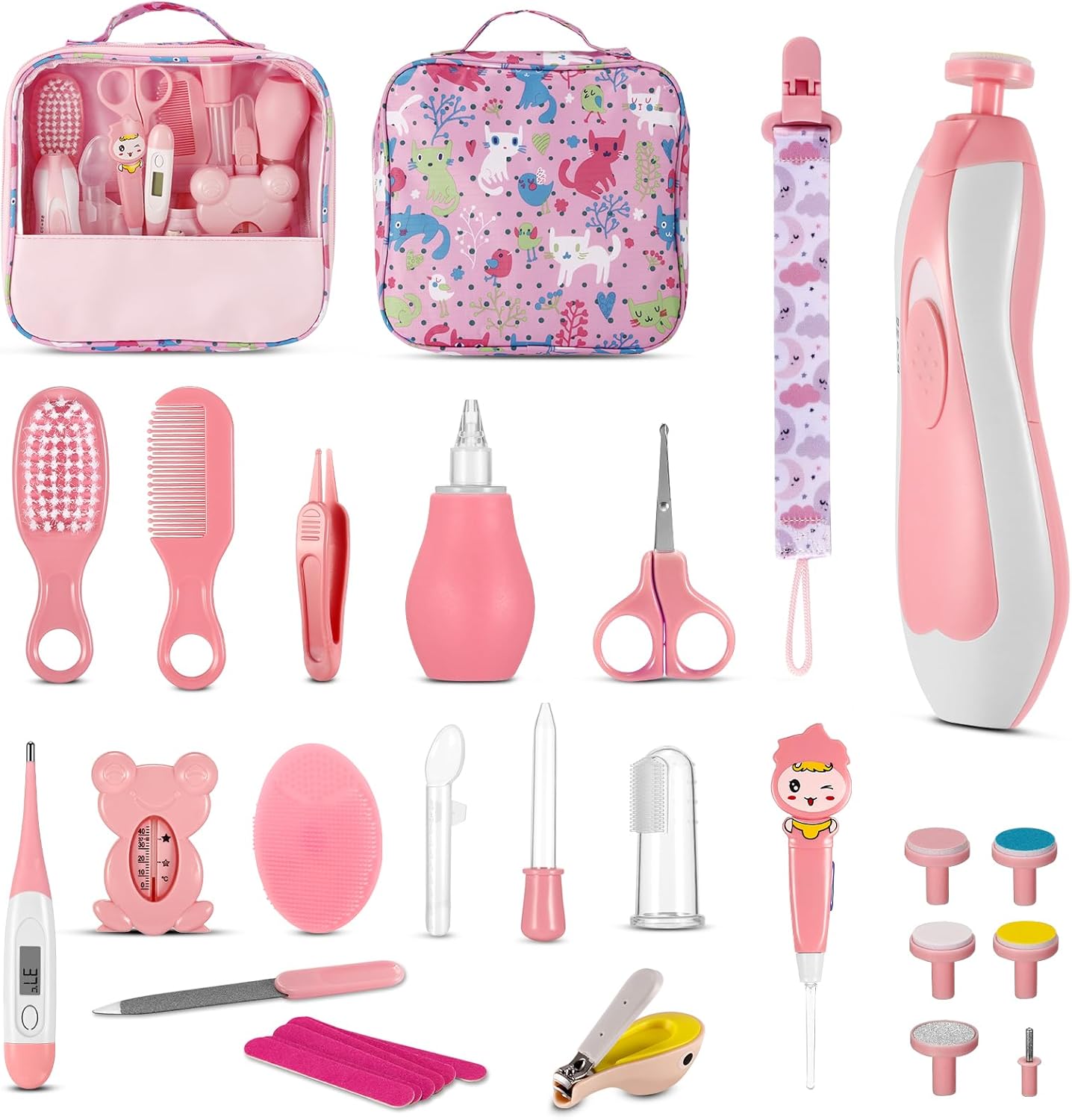 ONEVER Baby Grooming Kit - 29 in 1 Essentials for Happy & Healthy Babies