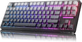 AUSDOM Wireless Gaming Keyboard: 10000mAh Battery, Tri-Mode Connectivity, RGB Backlit