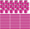 Rose Red Scalloped Bulletin Board Borders 30 Rolls 984 ft - Bright