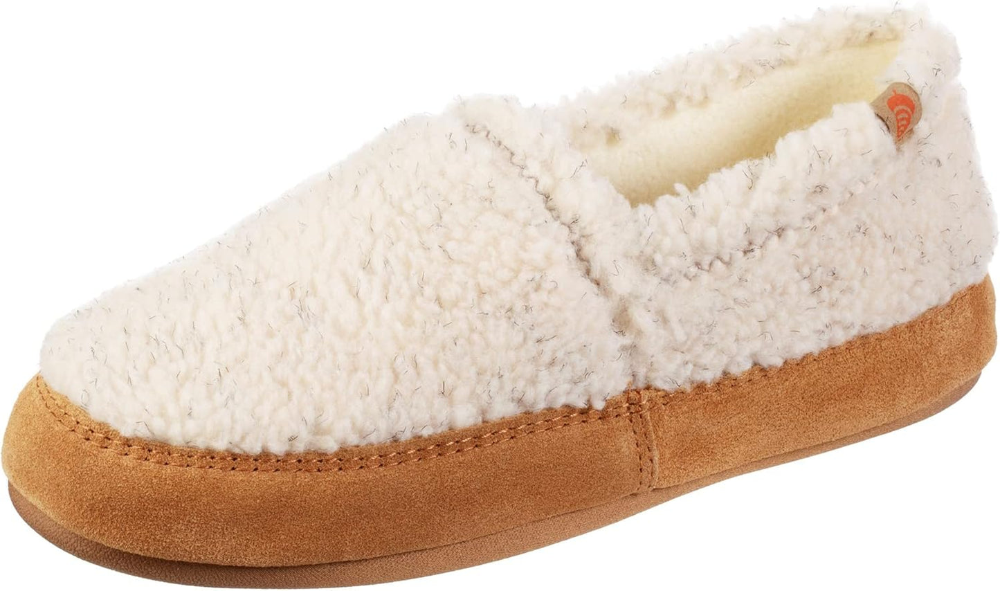 Acorn Womens Moc Slippers for All-Day Comfort and Style