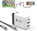 65W Switch Dock Charger for Nintendo Switch - Portable 4K Dock