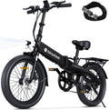 isinwheel U5 Pro Folding Electric Bike for Adults - Portable 20in Fat