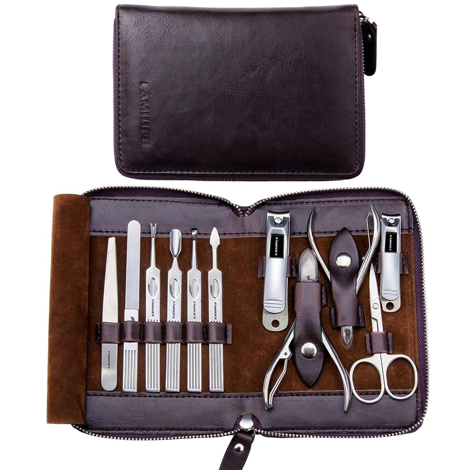Professional Manicure Set 11 in 1 Stainless Steel Tools