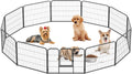 BestPet Dog Playpen: Heavy Duty 24 Inch Metal Fence