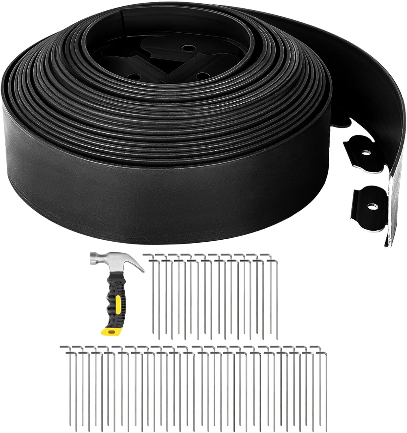 GROWNEER 66FT Flexible Garden Border Edging Kit for Landscaping