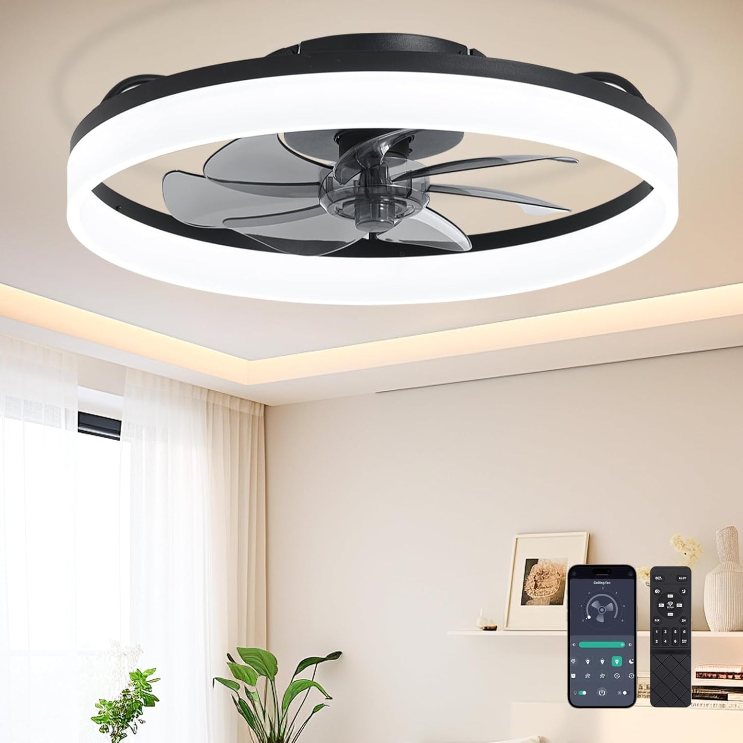 Ceiling Fans with Lights and Remote for Modern Home Comfort
