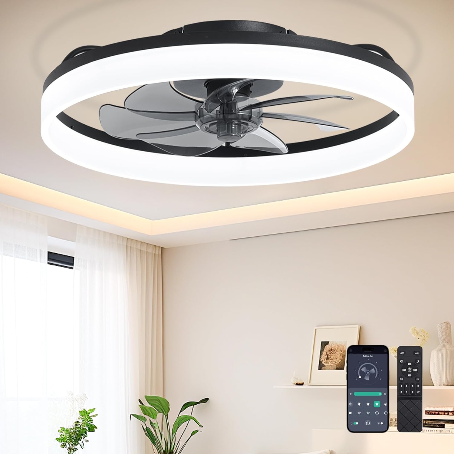 Ceiling Fans with Lights and Remote for Modern Home Comfort