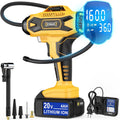 Cordless Tire Inflator 160PSI Compatible with DeWalt 20V - Fast
