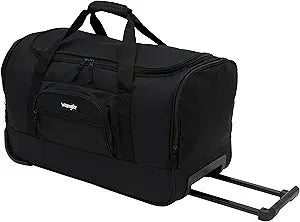 Wrangler Dobson Collection 22 Inch Rolling Travel Duffle Bag
