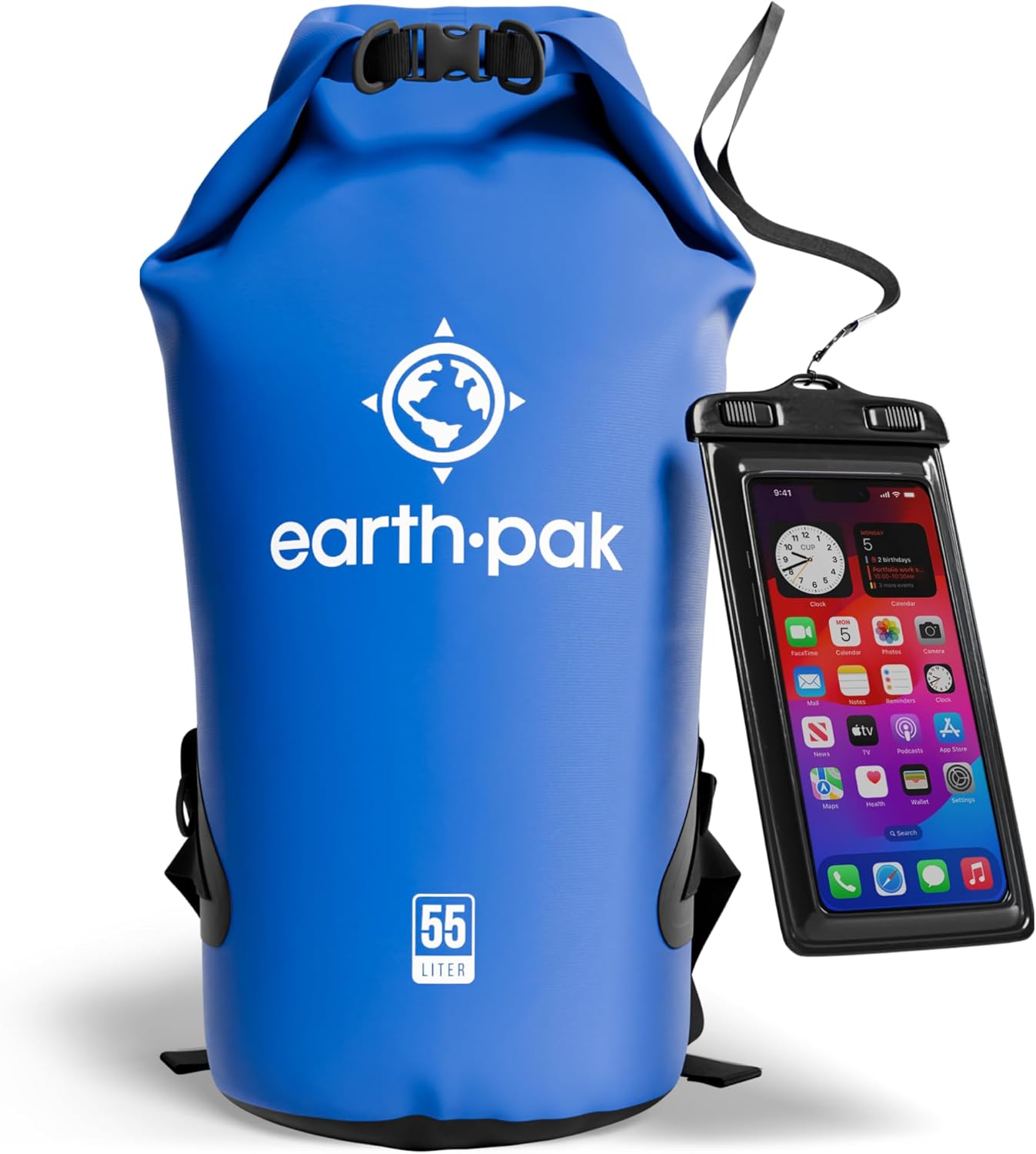 Earth Pak Waterproof Dry Bag - Reliable Gear Protection for Kayak