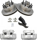 Front Brake Pad & Rotor Kit for 1995-1996 Ford E-250 E-350 - Direct