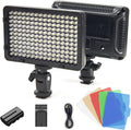 Tolifo PT-176S On-Camera Video Light - Portable Dimmable LED Panel