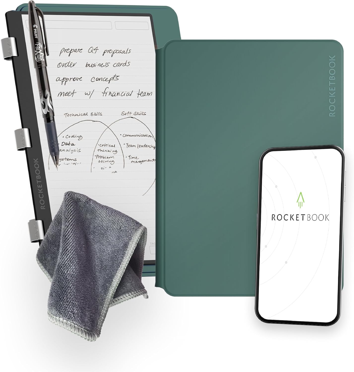 Rocketbook Pro 2.0 Smart Notebook for Professionals and Students