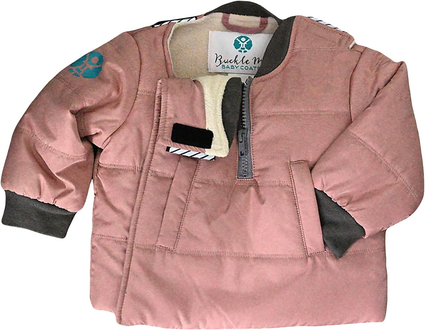 Buckle Me Baby Coats Quick Close Safer Car Seat Winter Jacket