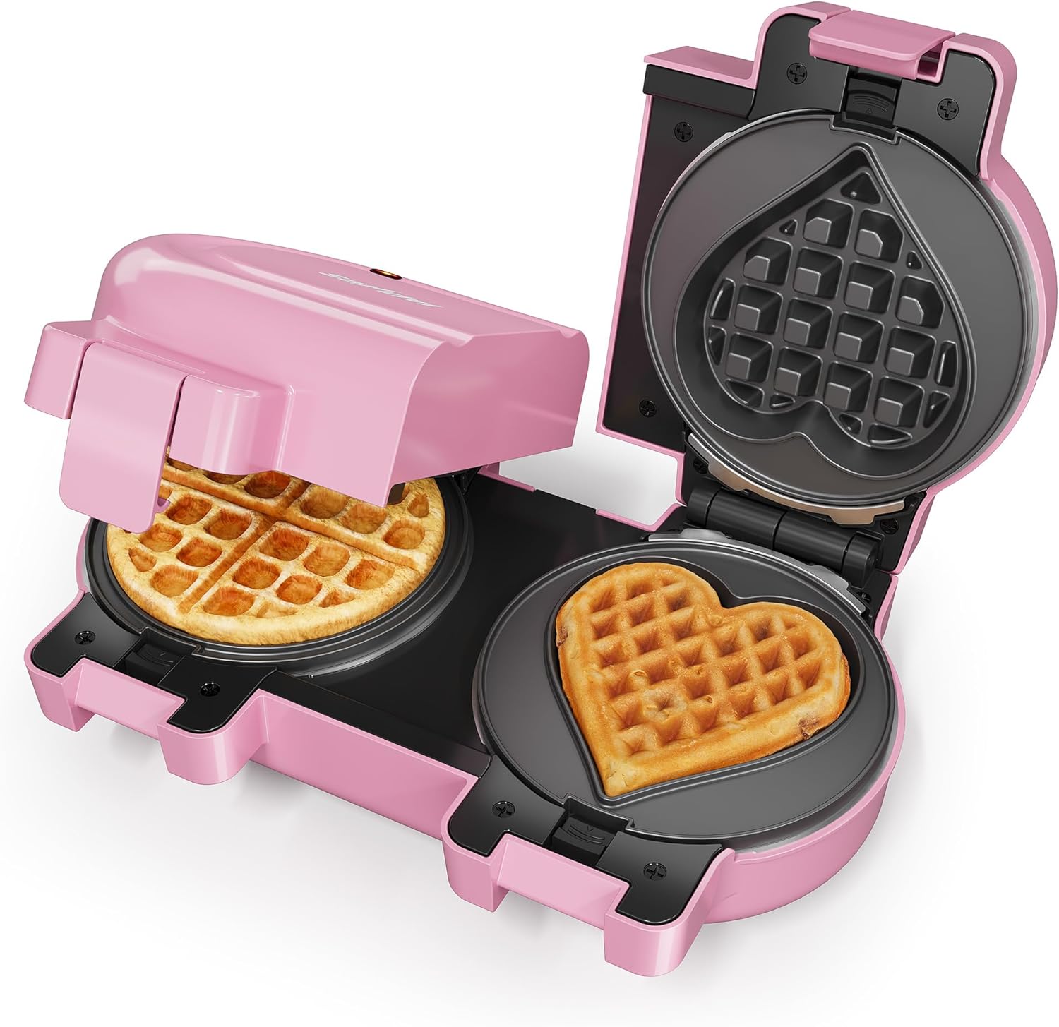 Sunvivi Double Belgian Waffle Maker for Quick, Delicious Waffles