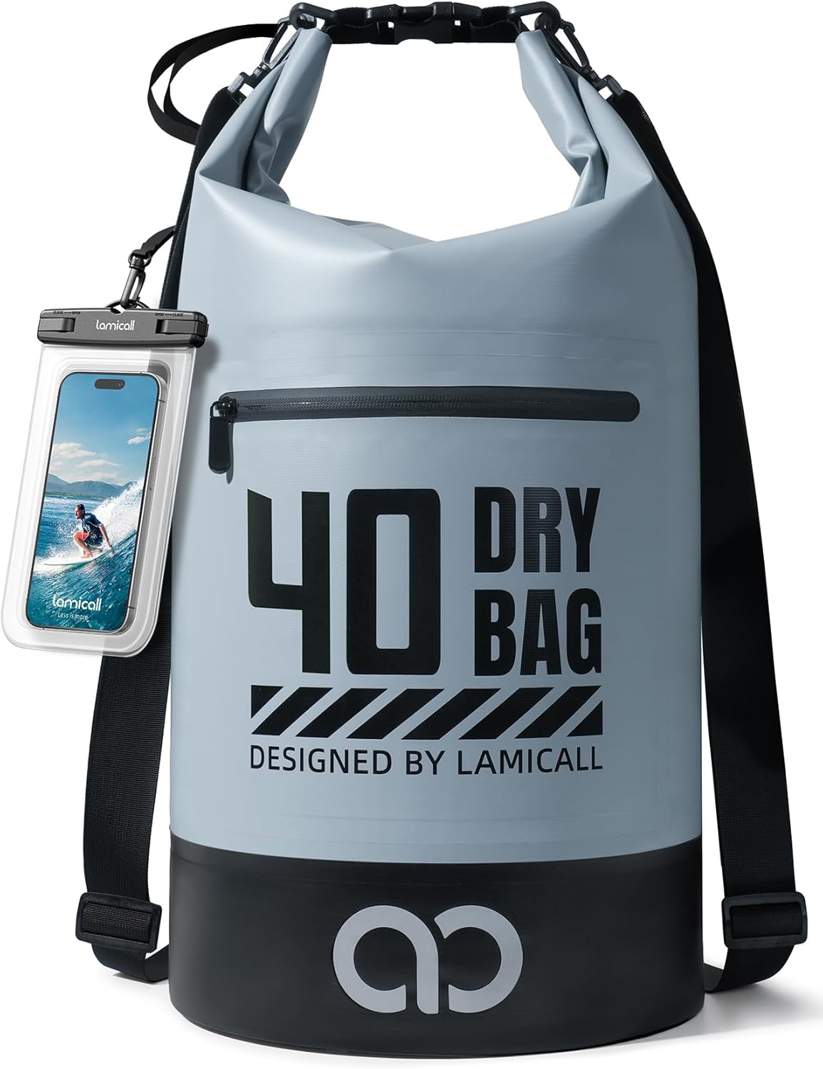 Lamicall Waterproof Dry Bag Backpack for All Your Adventures