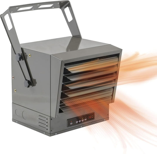 10,000W Ceiling Heater w/ Remote - Ideal for Garage!