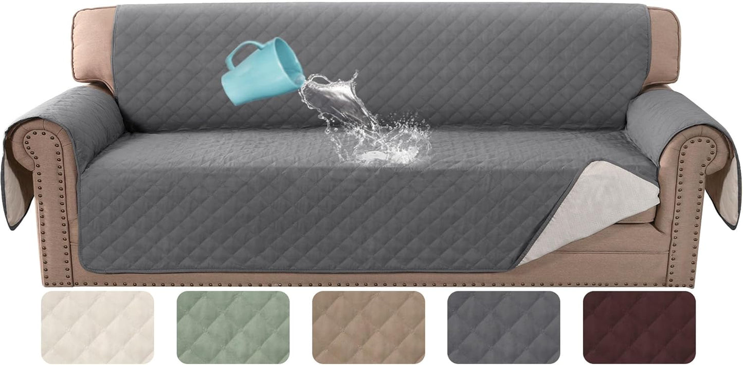 H.VERSAILTEX Couch Cover for 3 Cushion Sofa - Waterproof Protector