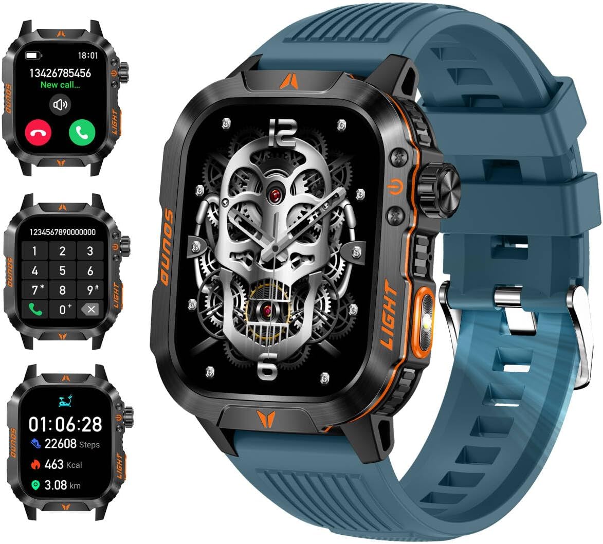 Smartwatch with 100+ Sports Modes - Fitness Tracker